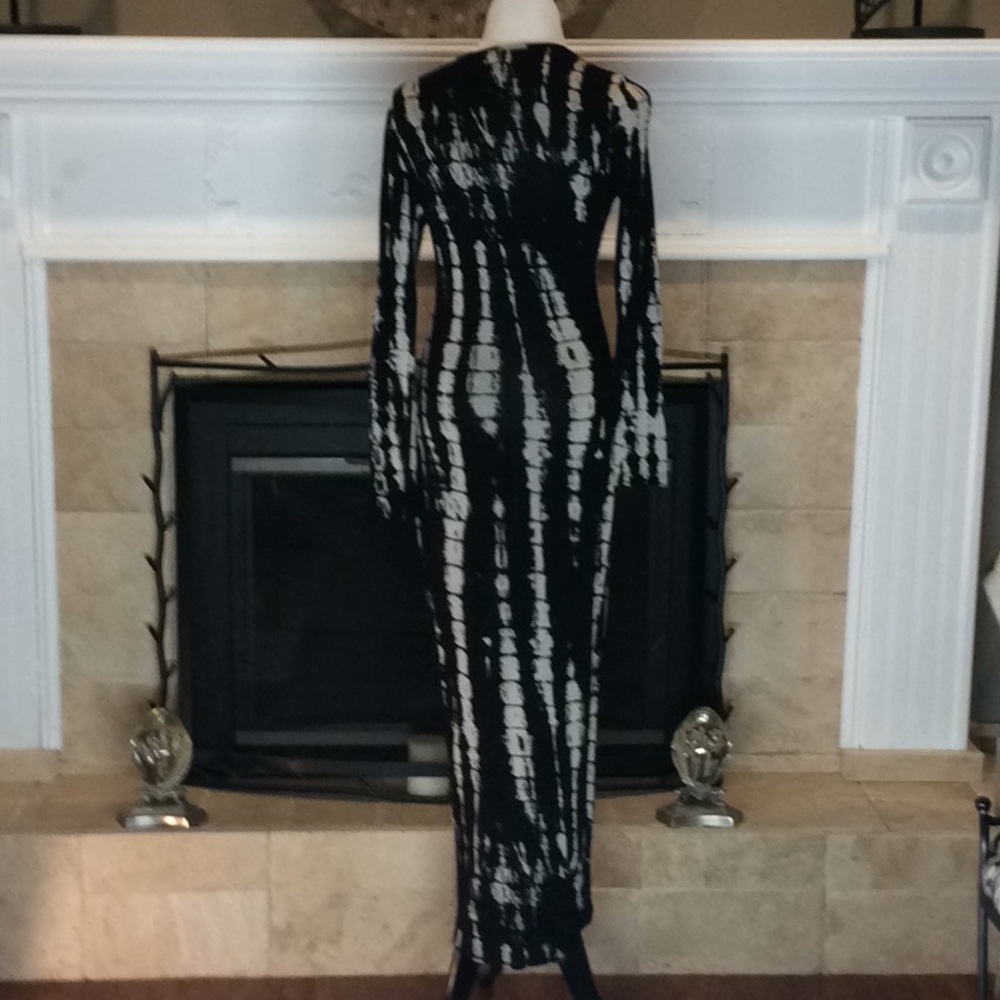 Split Front Form Fitting Soft Organic Cotton Tunic - image 2